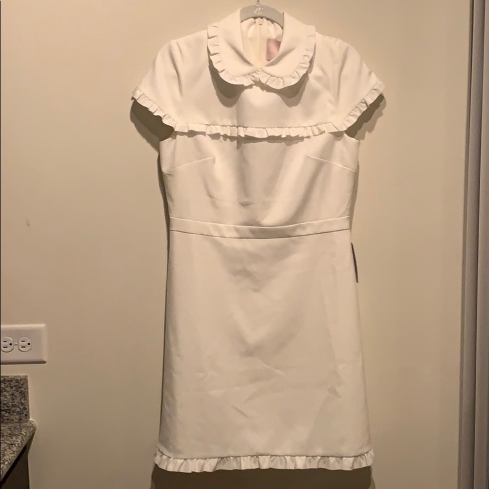 Gal Meets Glam dress with ruffle hem